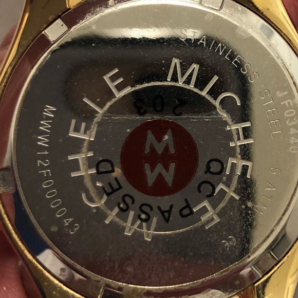 NEW Michelle Watch Color RARE Tahitian Jelly White - Picture 3 of 4